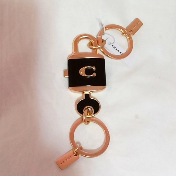 Coach Lock & Key Bagcharm/Keychain - Picture 12 of 12